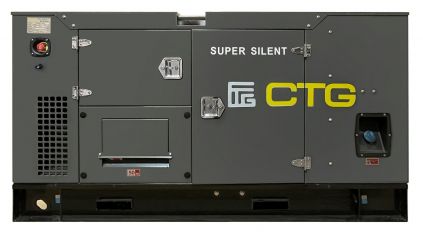 Дизельный генератор CTG 55YU в кожухе