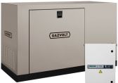Газовый генератор Gazvolt 120T23 в кожухе с АВР